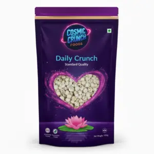 Daily Crunch Makhana - Hygienic, Premium Fox Nuts (Standard Grade) 100g