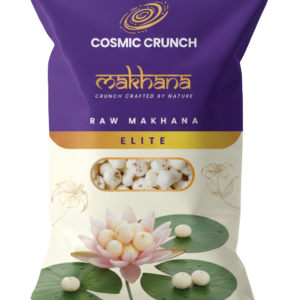 Cosmic Crunch Elite Makhana - Ultra-Premium Raw Fox Nuts (1kg)